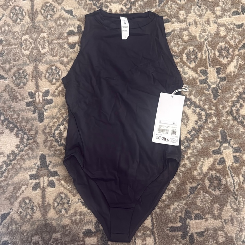 Lululemon wundermost high neck bodysuit nwt price firm